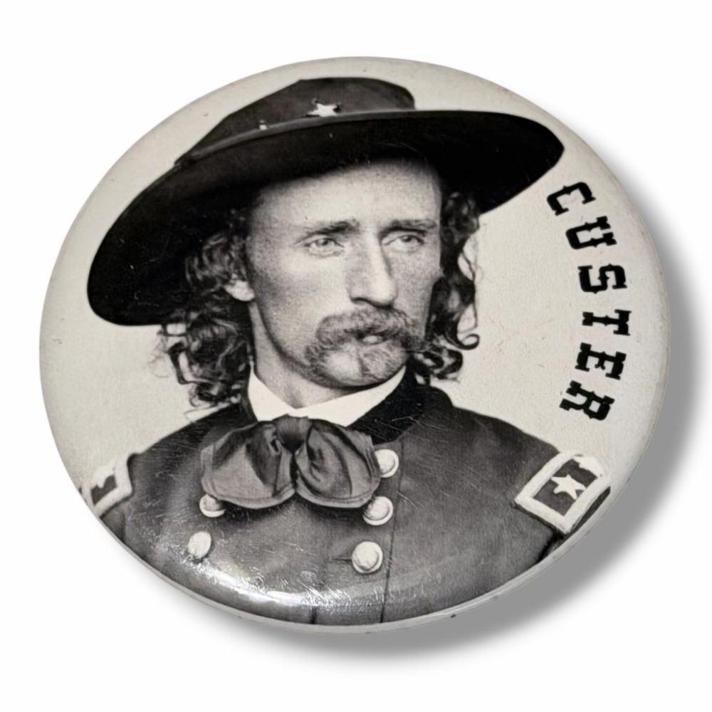 General George Armstrong Custer Pinback Button B38